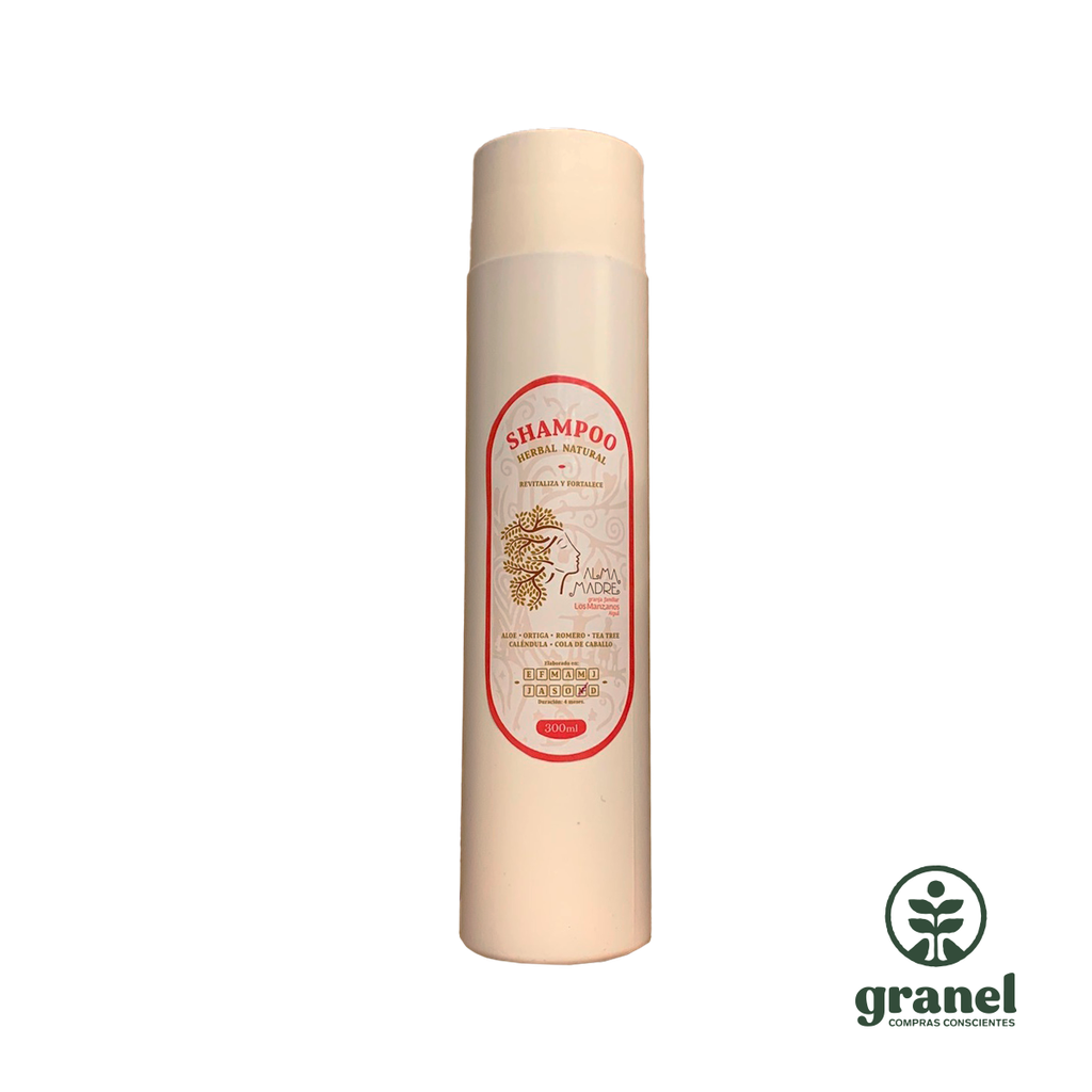 Shampoo líquido herbal Alma madre 300ml