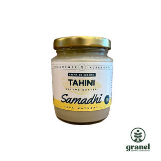 Mantequilla crema manteca de sésamo tahini Samadhi 235g