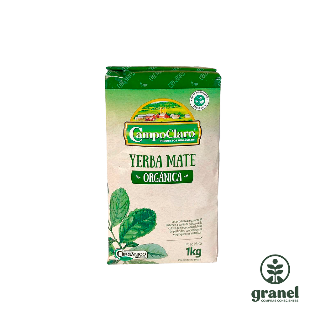 [8669] Yerba mate orgánica Campo Claro 1kg