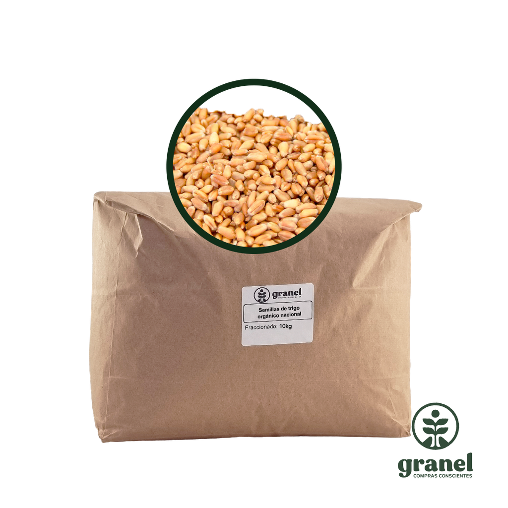 [8721] Semillas de trigo orgánico nacional 10kg