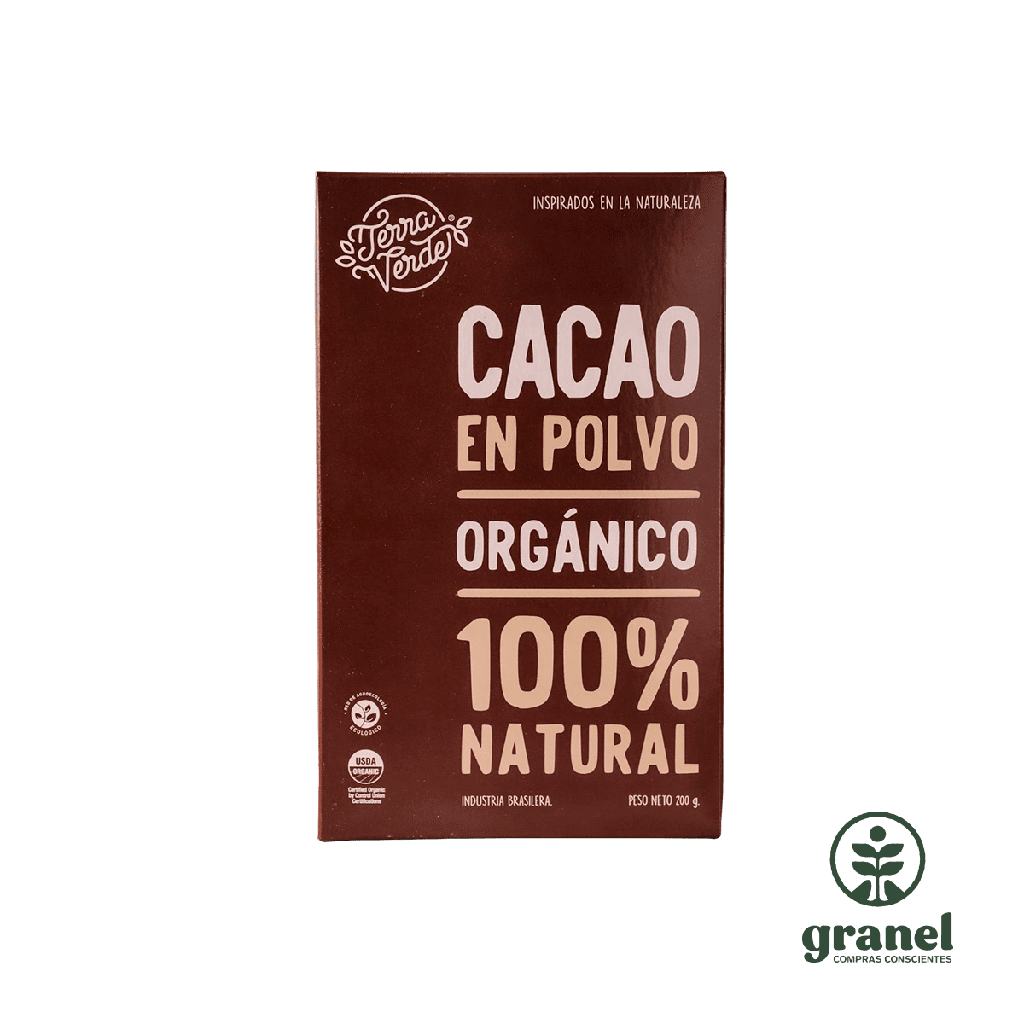 [9733] Cacao Orgánico Terra Verde 200g