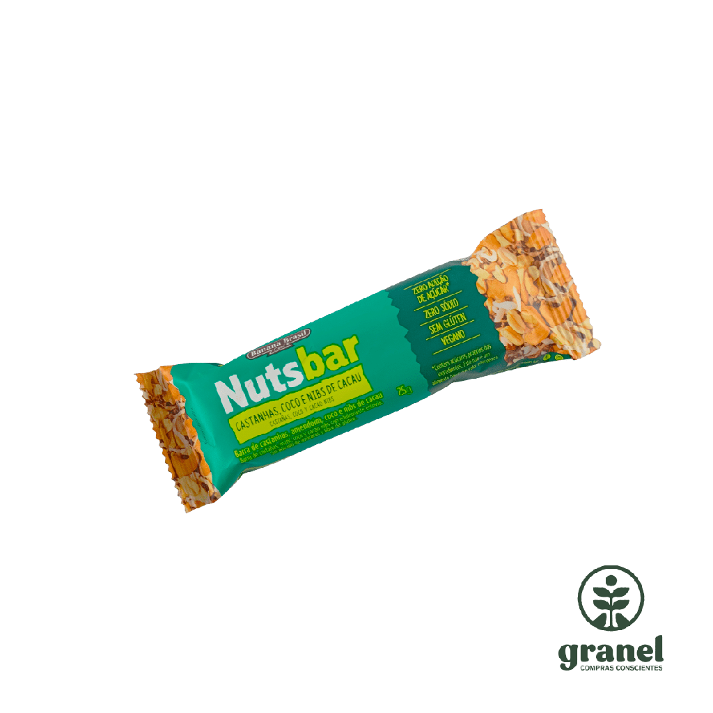 [10048] Barra de cereales de coco y castañas  Nutsbar 25g