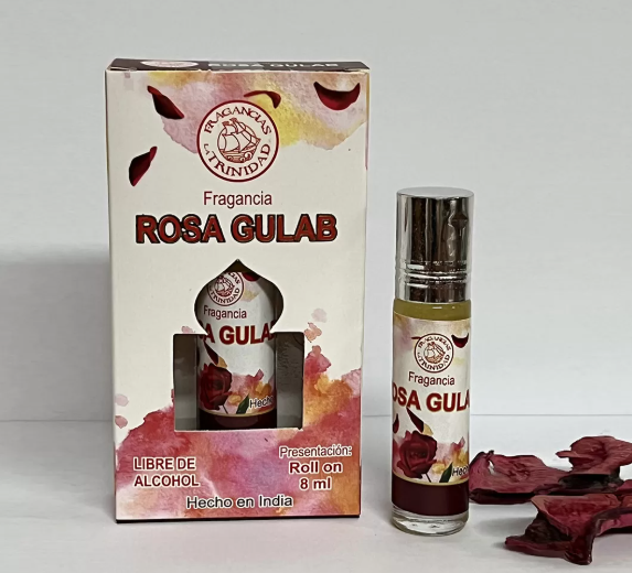 [11001] Fragancia Rosas-Gulab Roll On La Trinidad 8 Ml