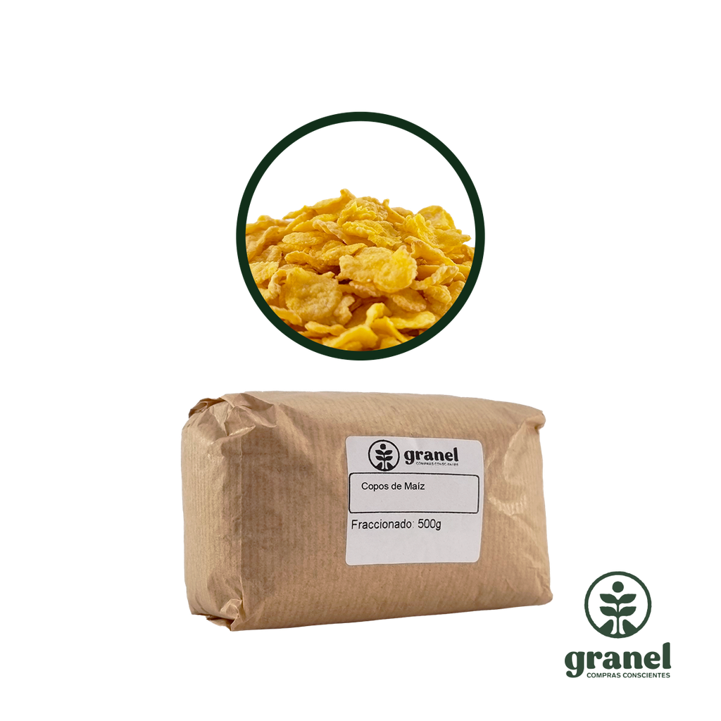 [12275] Copos de maíz sin azúcar importado 500g