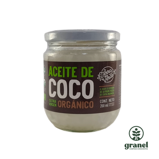 Aceite de coco orgánico extra virgen Terra Verde 200ml