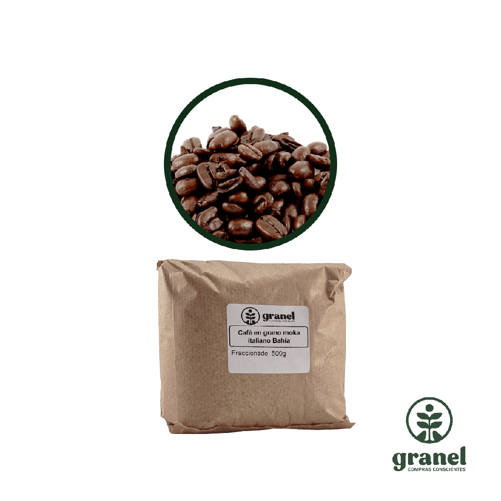 [3478] Café en grano moka italiano Bahía 500g