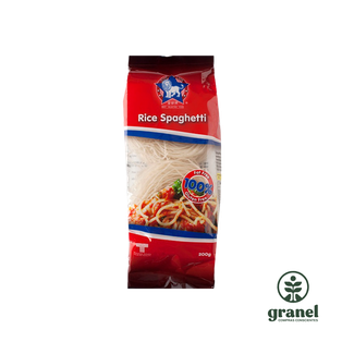 Fideos de arroz spaghetti sin gluten StarLion 200g