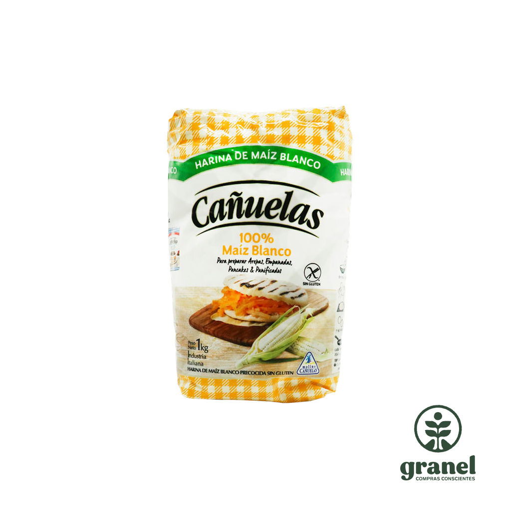 [6025] Harina de maíz blanca precocida Cañuelas 1kg