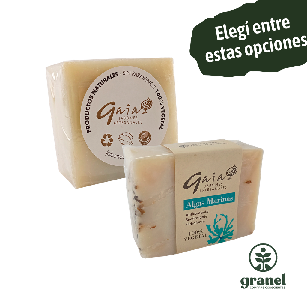Jabón artesanal de oliva Gaia