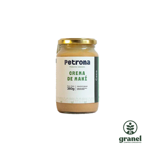 Mantequilla crema manteca de maní con coco Petrona 360g